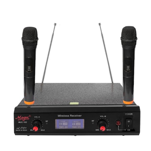 UHF DUAL CORDLESS MIKE